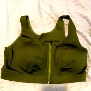 Front zipper Zyia bra
